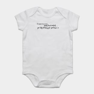 Farewell Aragog Baby Bodysuit